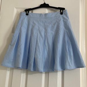NWT HALARA sky blue tennis skirt